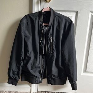 Black Bomber Jacket